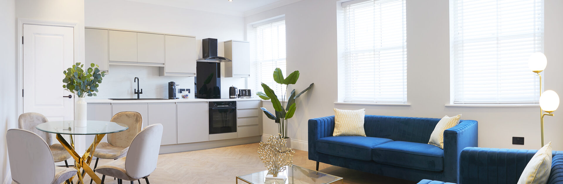 The Salisbury's spacious, open plan dining area and fully-fitted kitchen