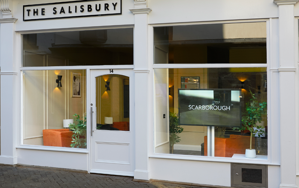 The Salisbury by Stay in Scarborough on Huntriss Row, Scarborough town centre - front entrance