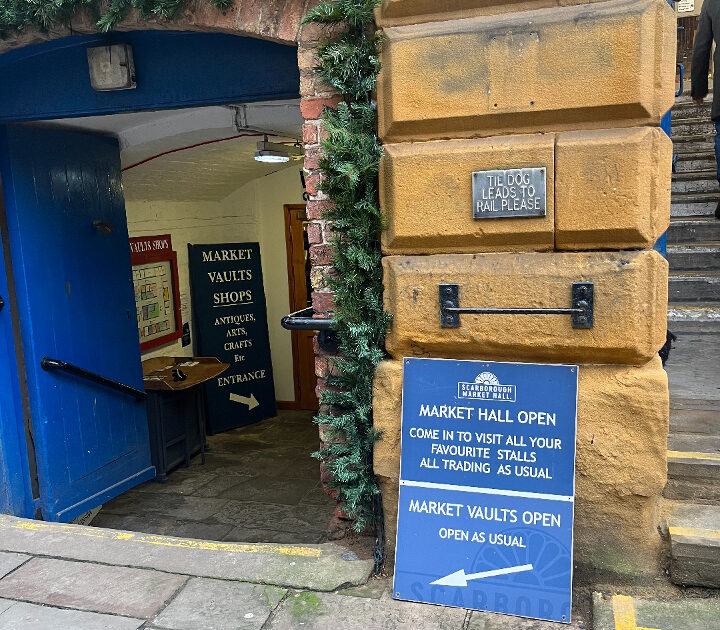 Market Hall and Vaults Scarborough Old Town